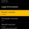 Archos 7 HT version1 and