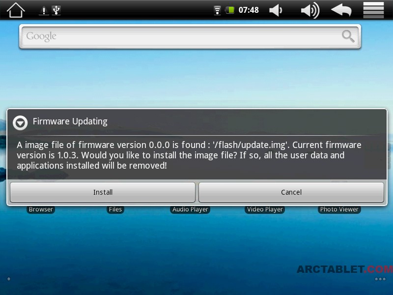 flash player version 8 for android