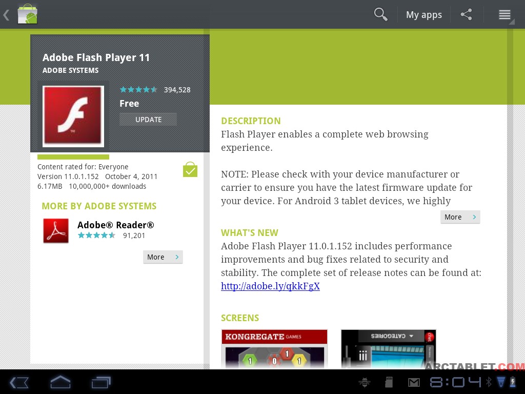 Download Adobe Flash Player 9 For Android Tablet